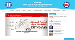 Desktop Screenshot of istanbulsagliksen.org.tr