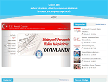 Tablet Screenshot of istanbulsagliksen.org.tr